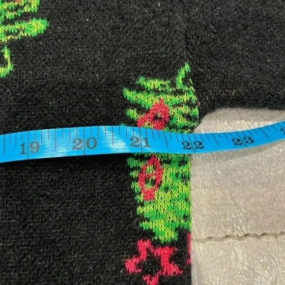 [M]  The Rail mens long crew neck xmass tree print sweater - Picture 10 of 10